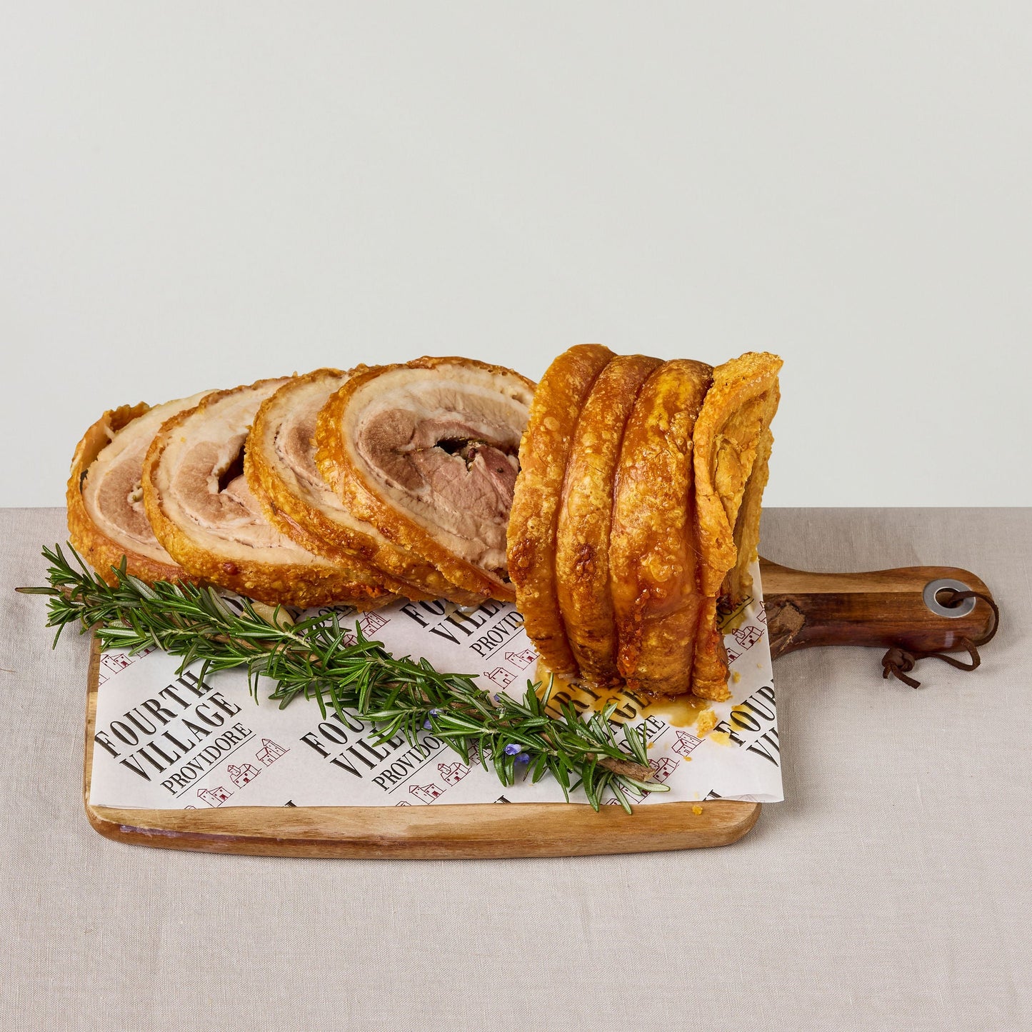 Slow Roasted Italian Rolled Pork Belly