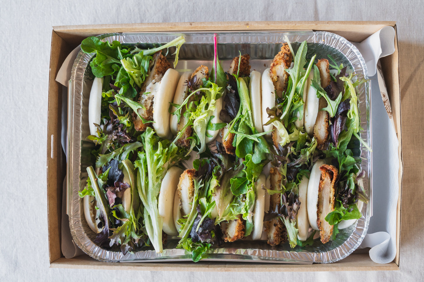 Chicken Katsu Bao Buns