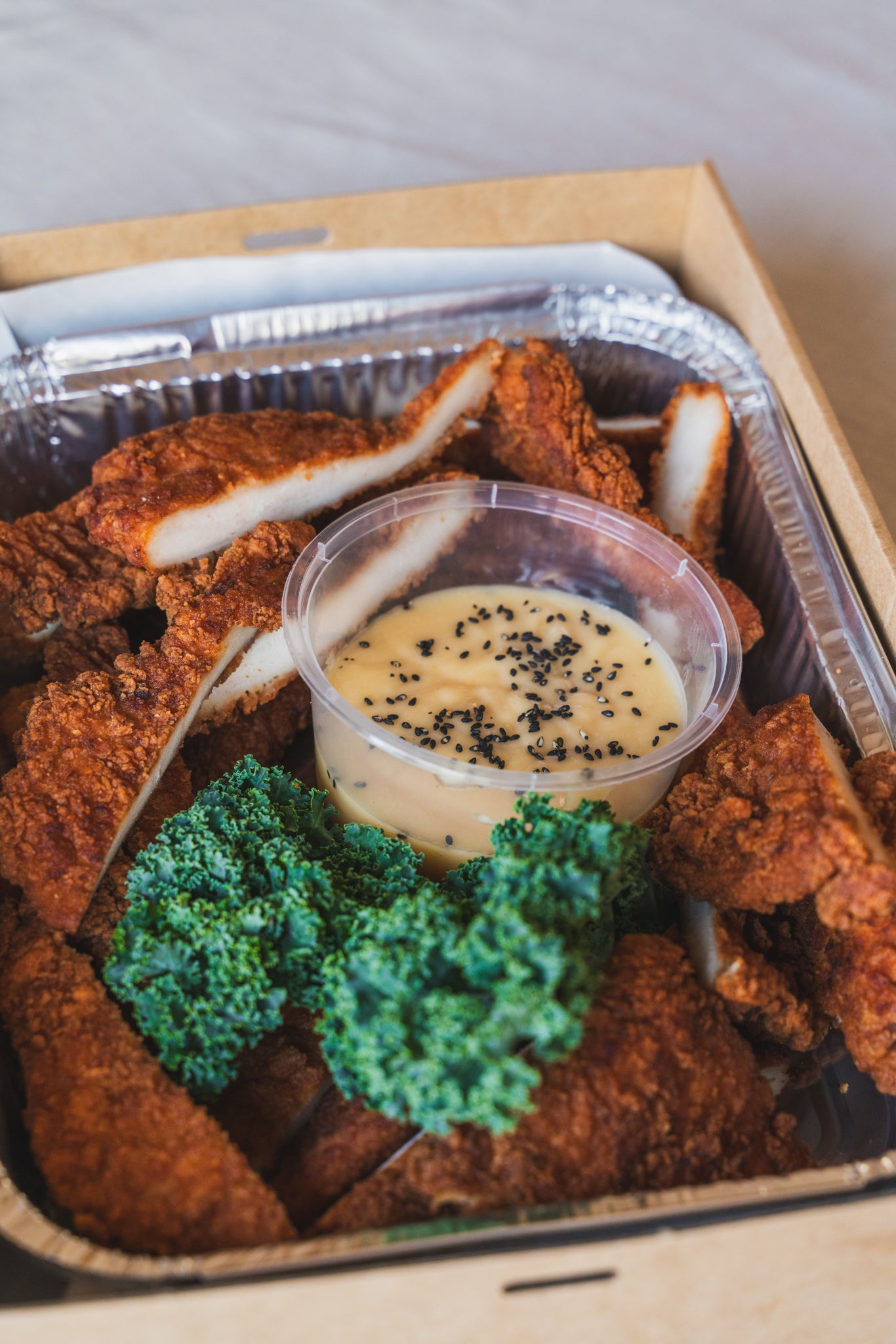 Chicken Katsu with Japanese Sesame Mayo