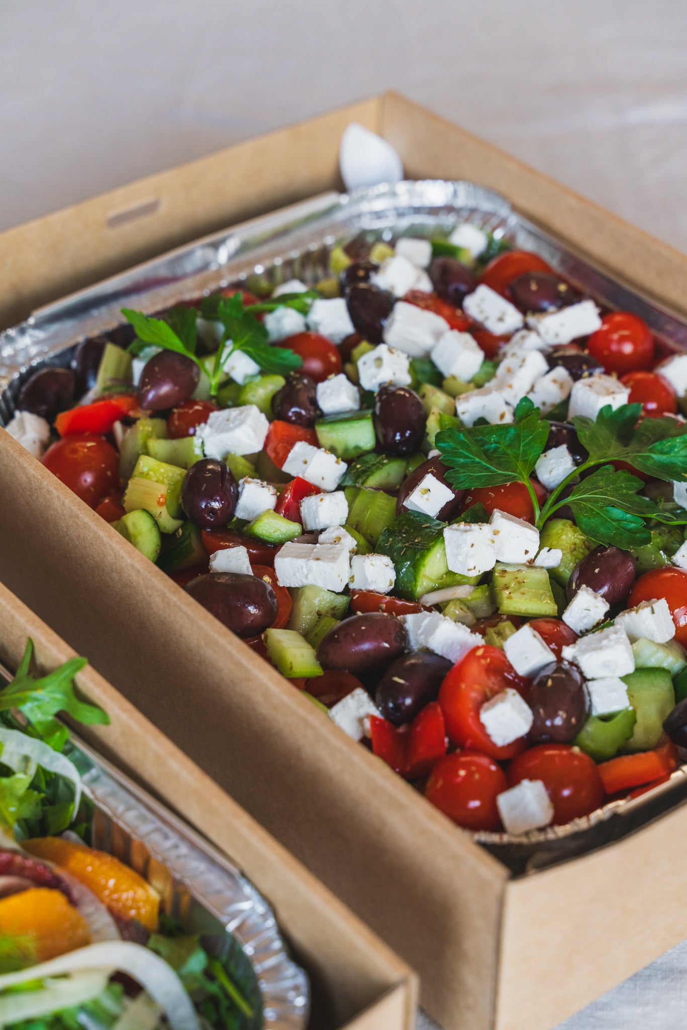 Christmas Greek Salad