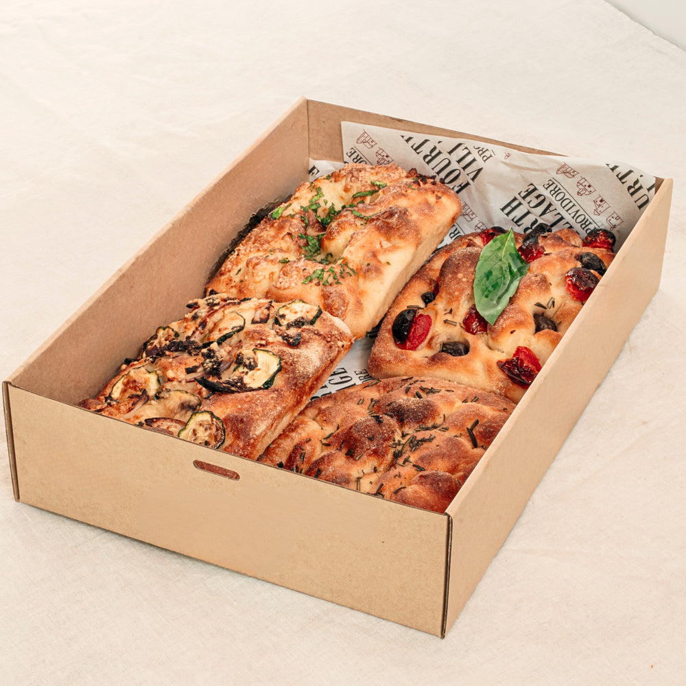 4-Squares of Wood-Oven Focaccia