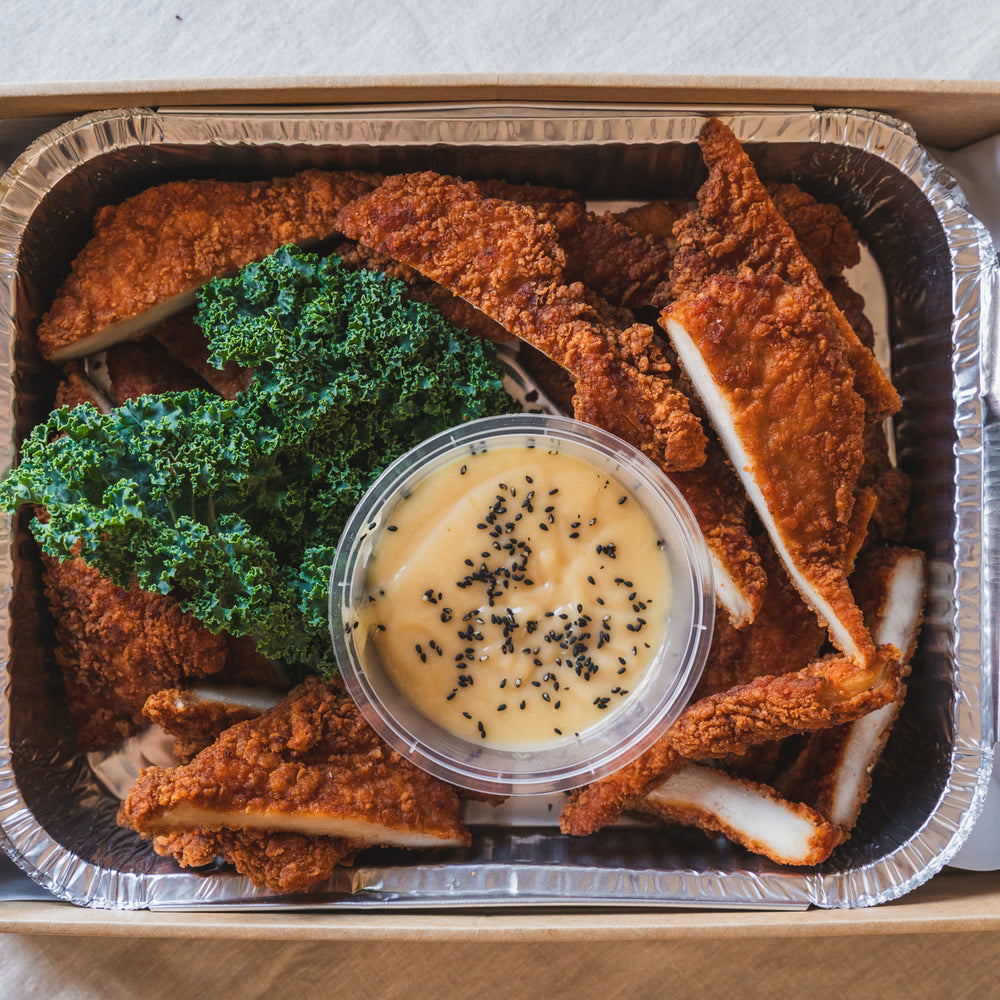 Chicken Katsu with Japanese Sesame Mayo