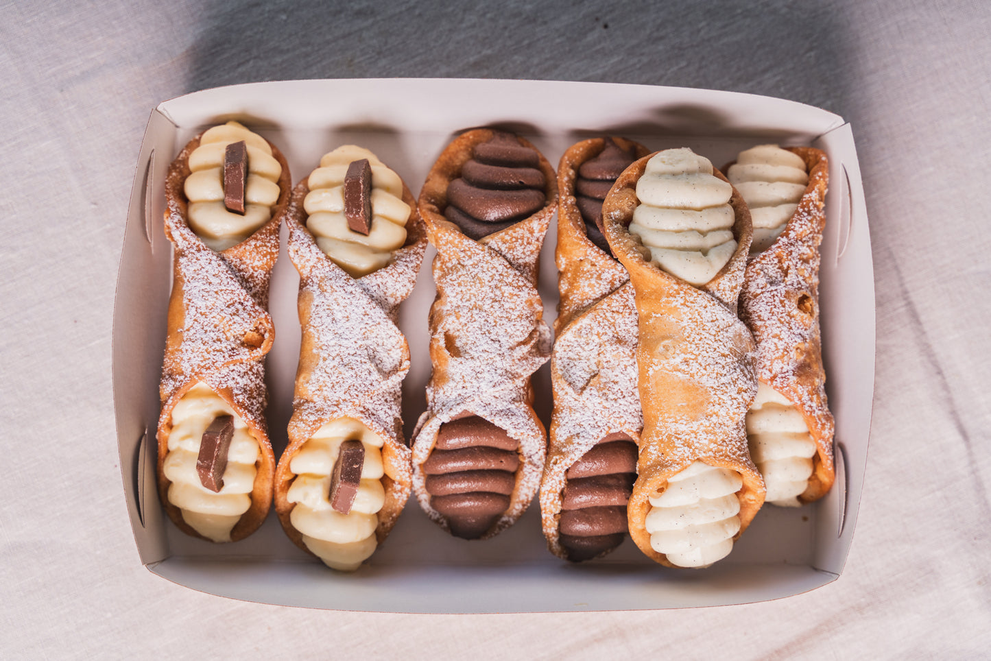 Homemade Cannoli