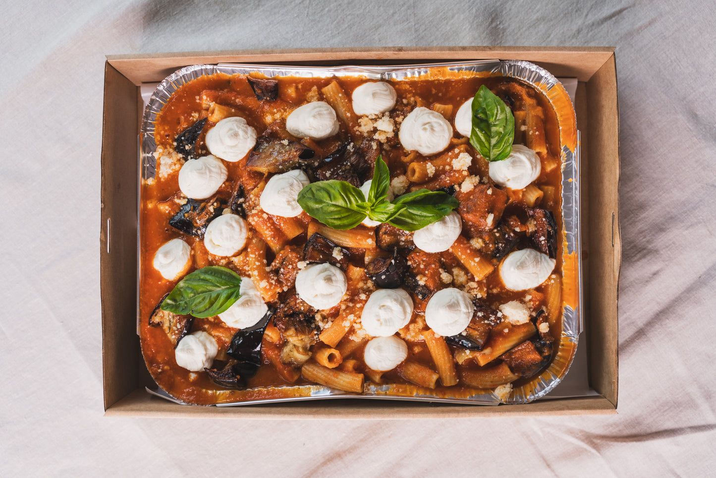Family Size Vegetarian Pasta alla Norma