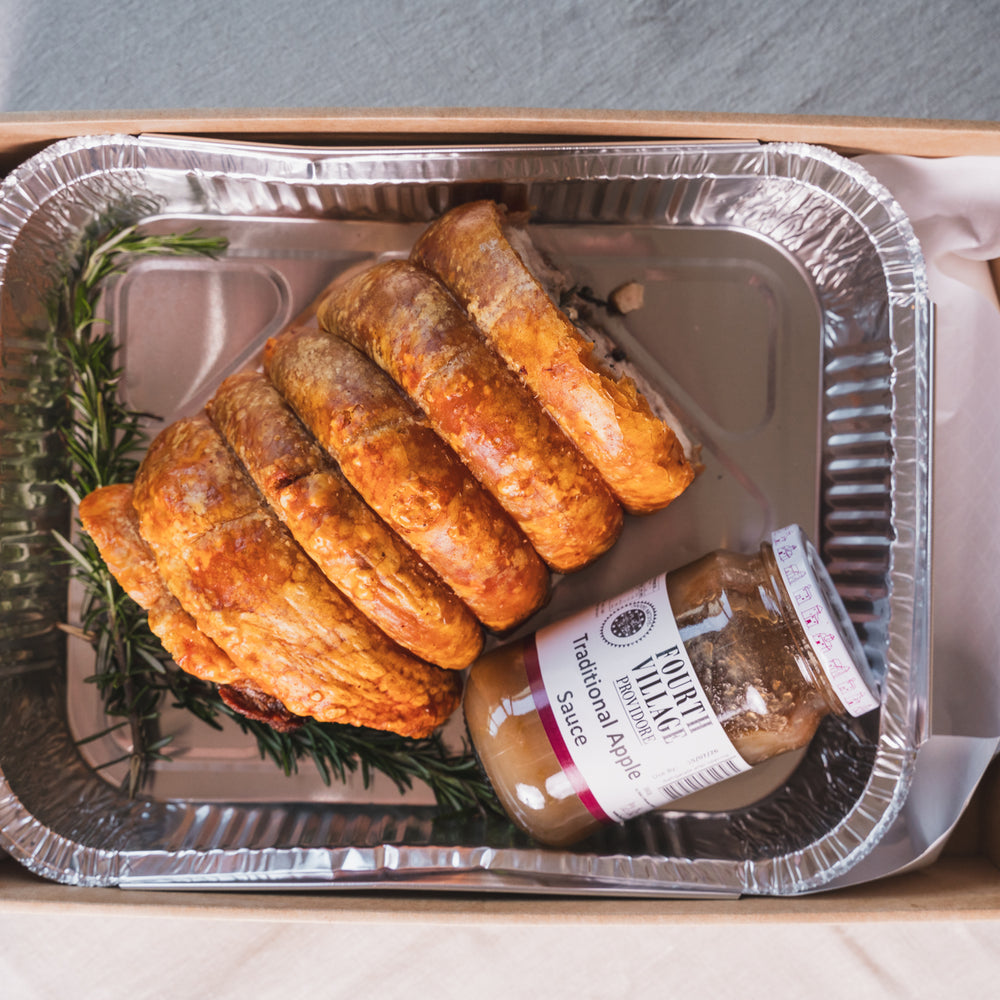 Slow Roasted Italian Rolled Pork Belly