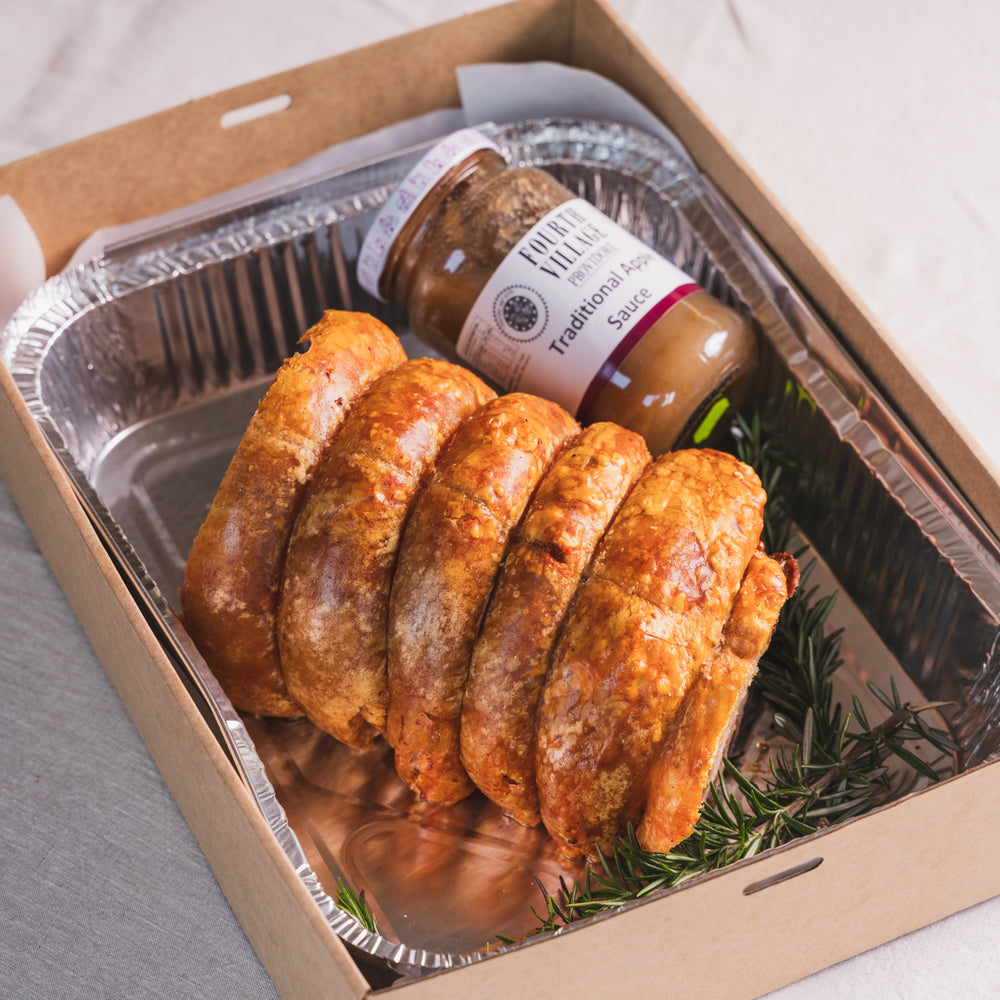 Slow Roasted Italian Rolled Pork Belly