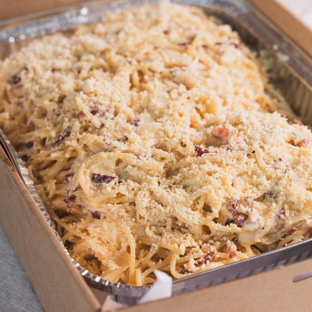 Family Size Spaghetti Carbonara Pasta