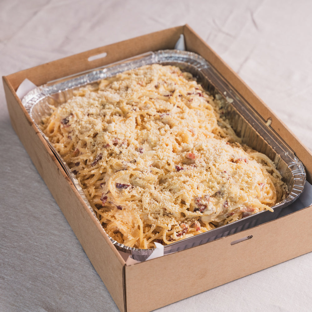 Family Size Spaghetti Carbonara Pasta