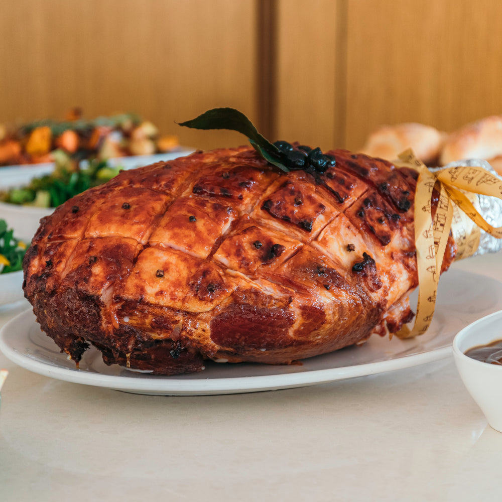 
                  
                    Whole Slow Cooked Apricot Glazed Christmas Leg Ham
                  
                