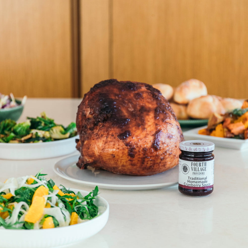 Christmas Whole Slow Roast Cranberry Glazed Turkey Buff